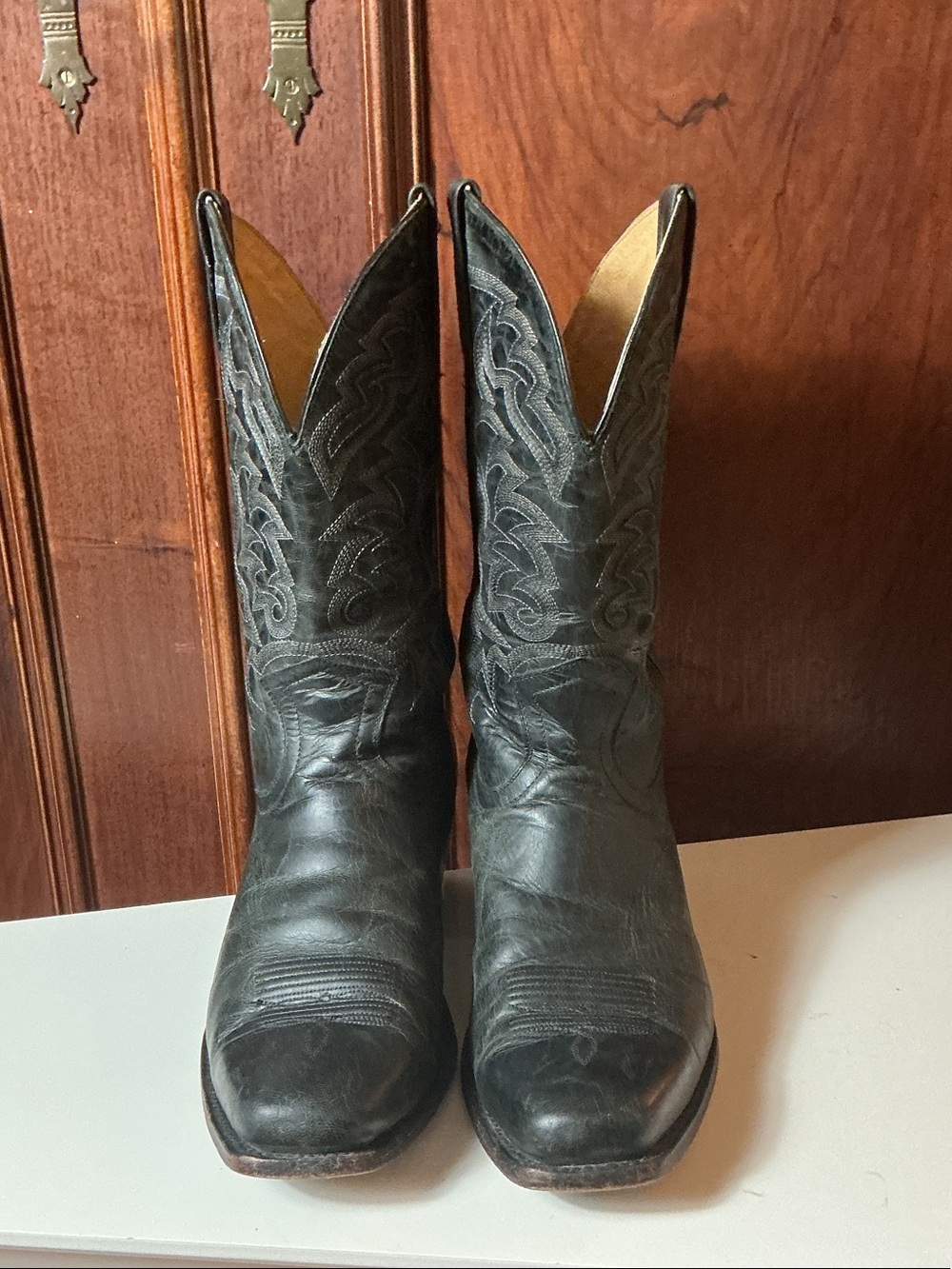 Moonshine Spirit Black Western Cowboy Boots